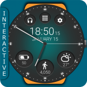 Black Classic Watch Face