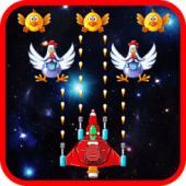 Space Attack: Chicken Shooter